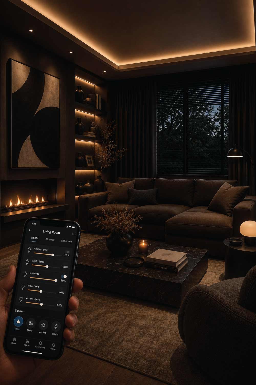 Smart Lighting for Effortless Luxury