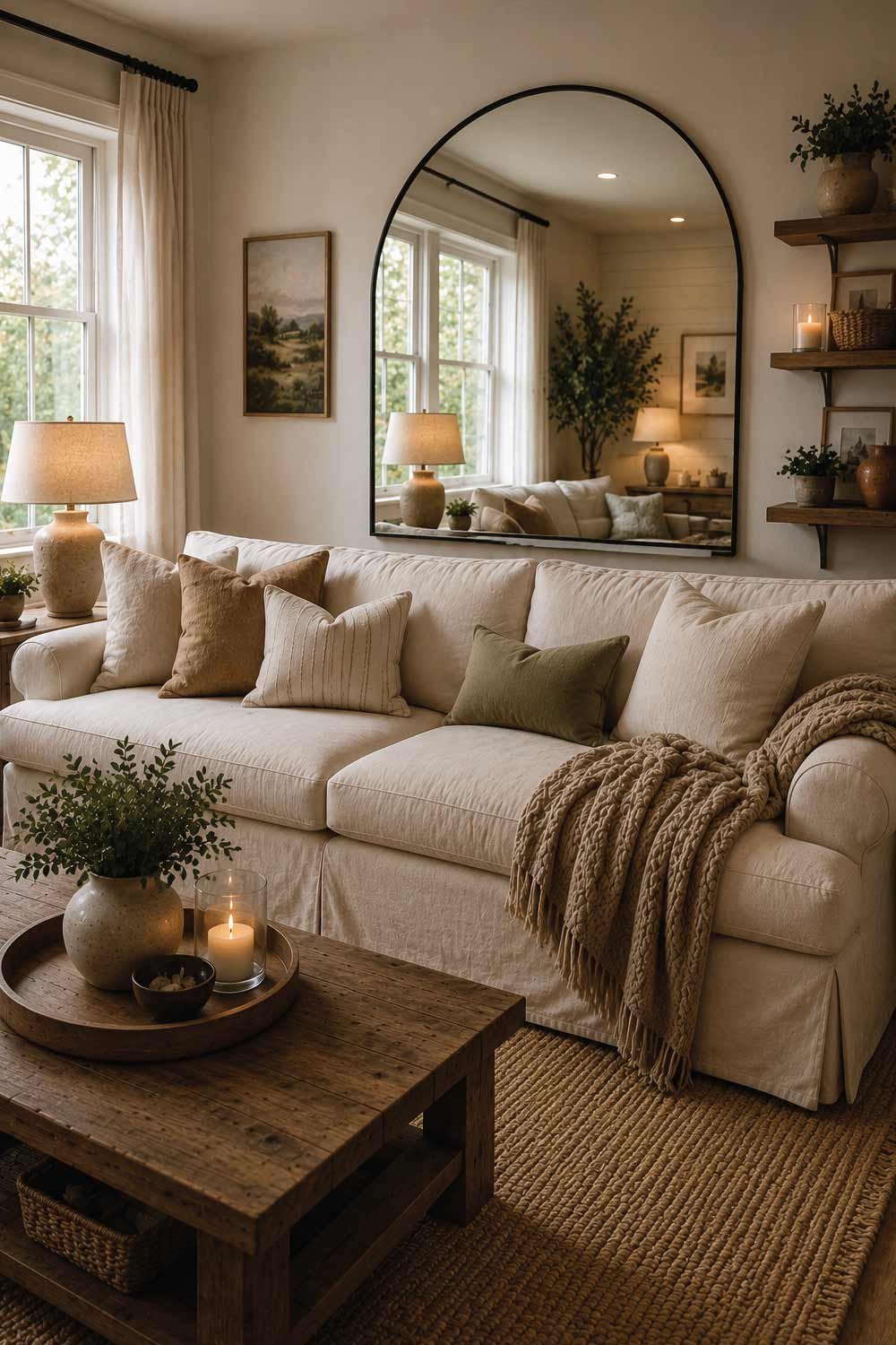 Use Mirrors to Make the Room Look Bigger