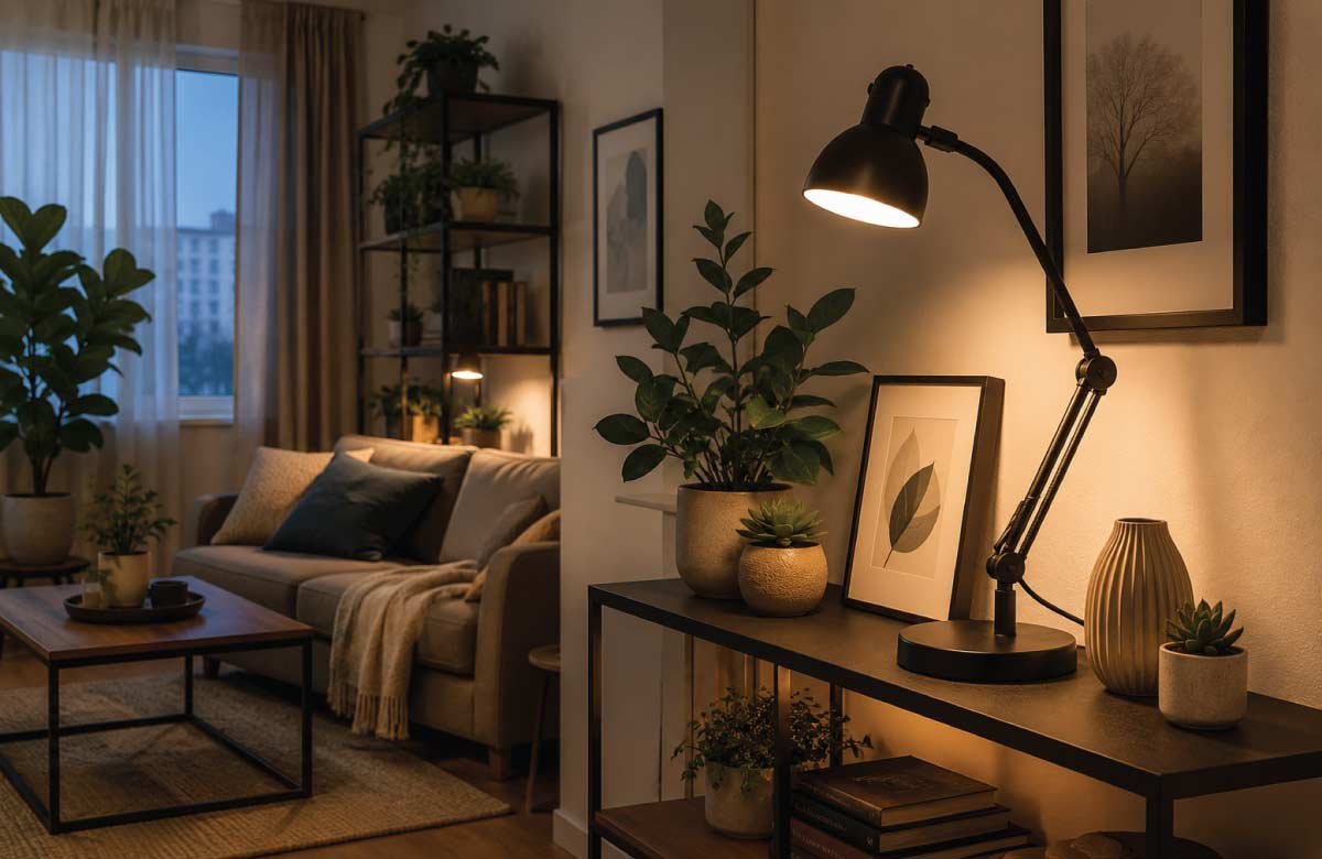 Adjustable Desk Lamps as Accent Lighting