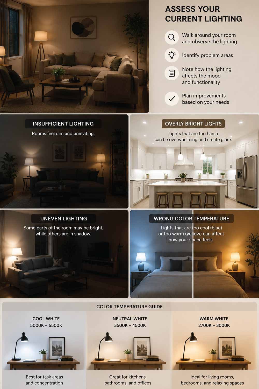 Assess Your Current Lighting