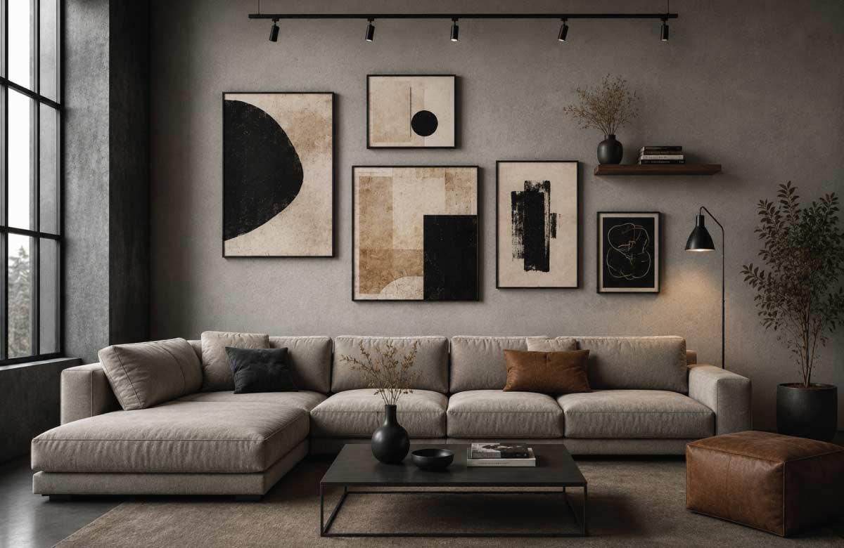 Asymmetrical Art Arrangements