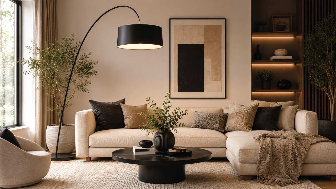 Black Floor Lamp Ideas for Modern Living Rooms