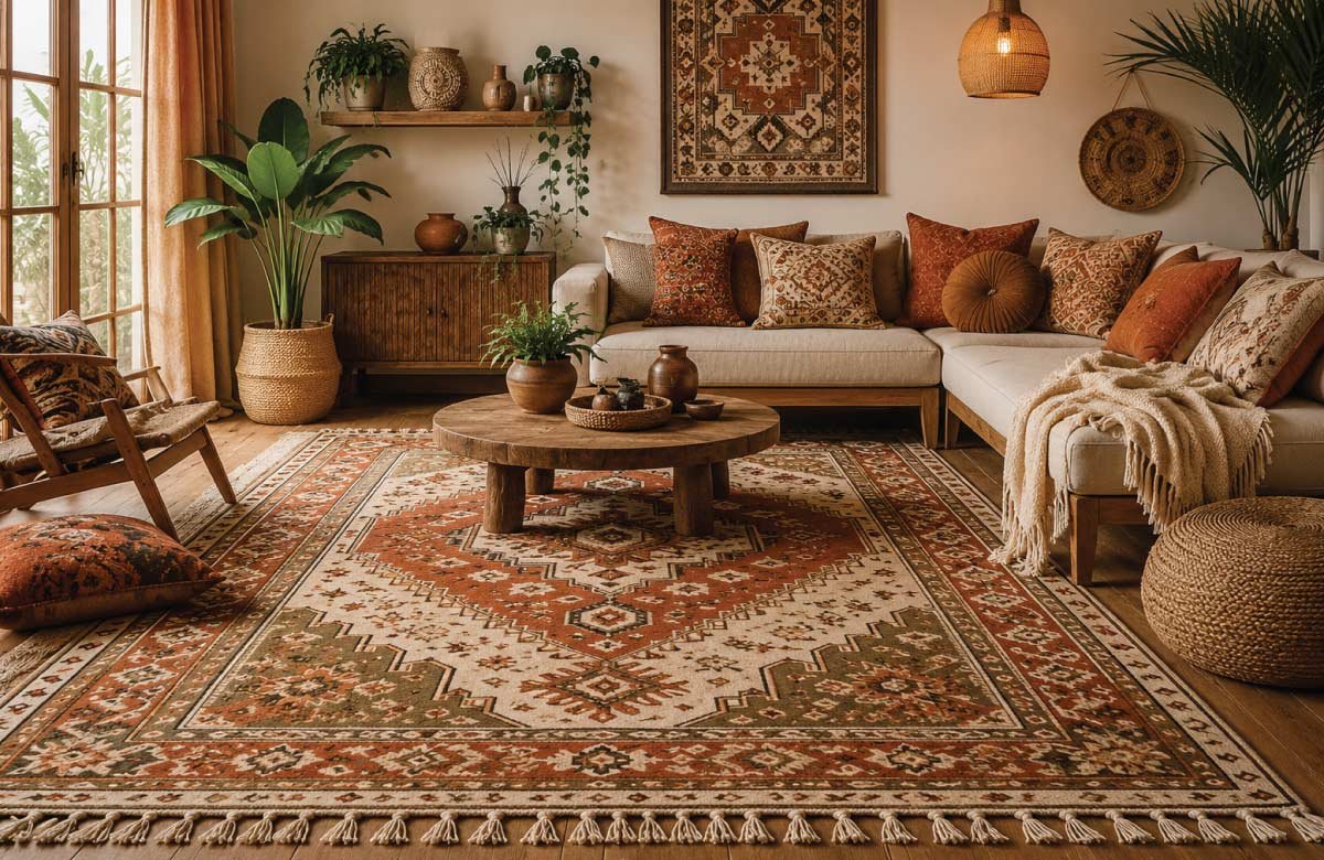 Bohemian Patterned Rugs