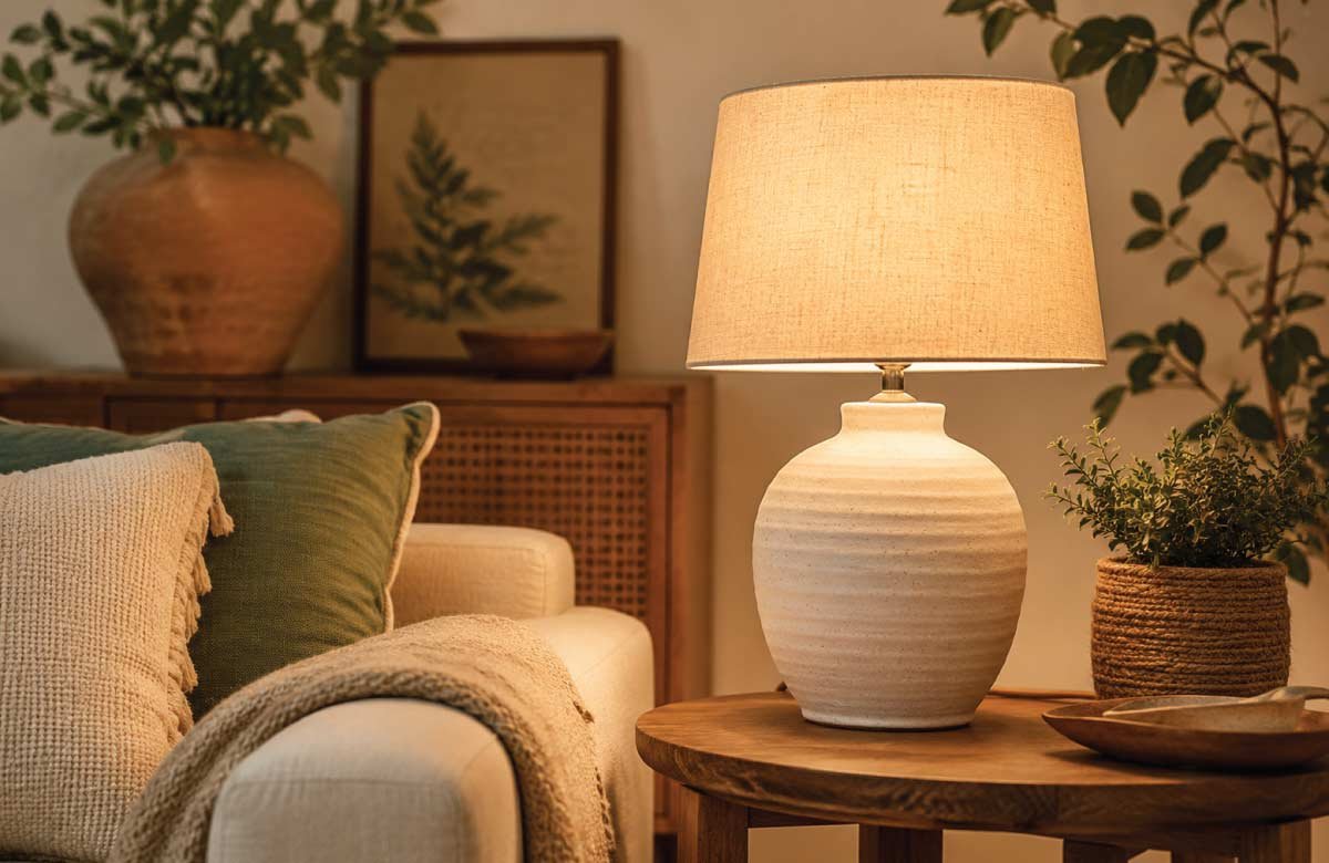 Ceramic Table Lamps for Soft Elegance
