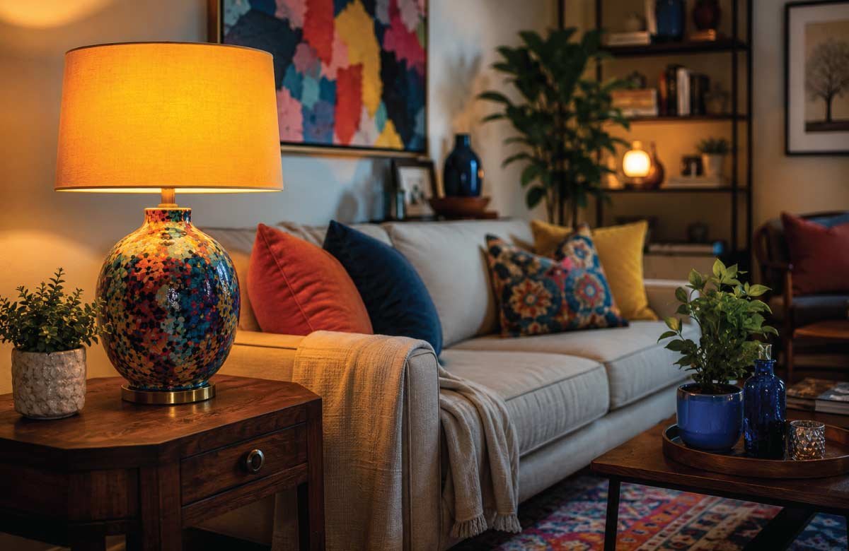 Colorful Lamps to Add Personality