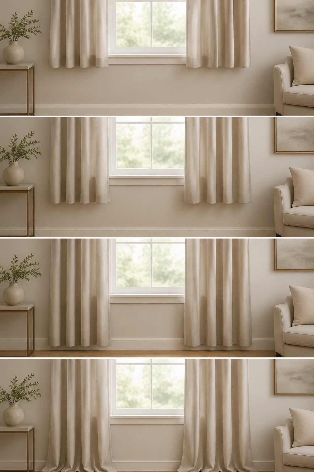Common Curtain Length Options