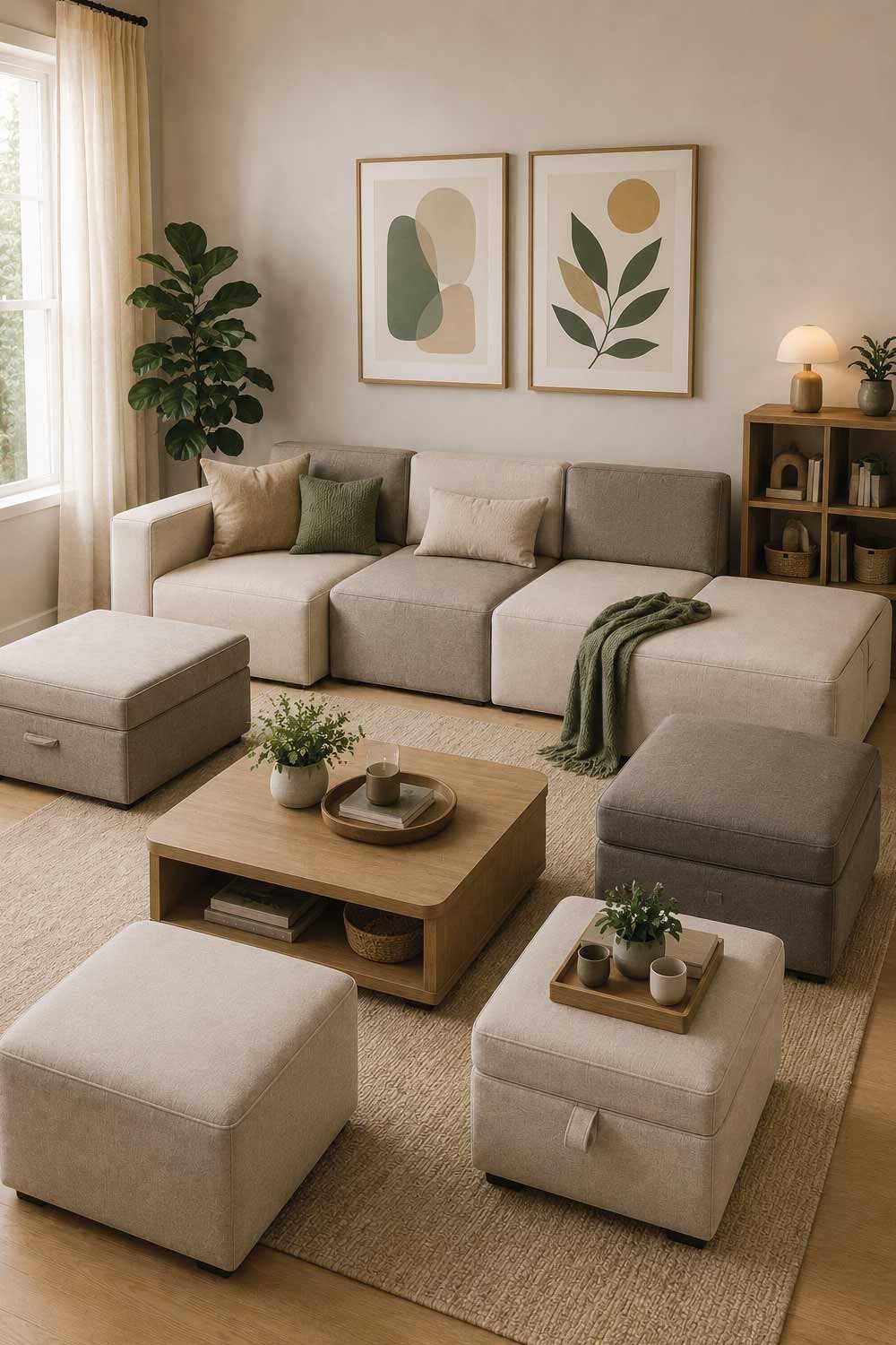 Compact Modular Furniture Design