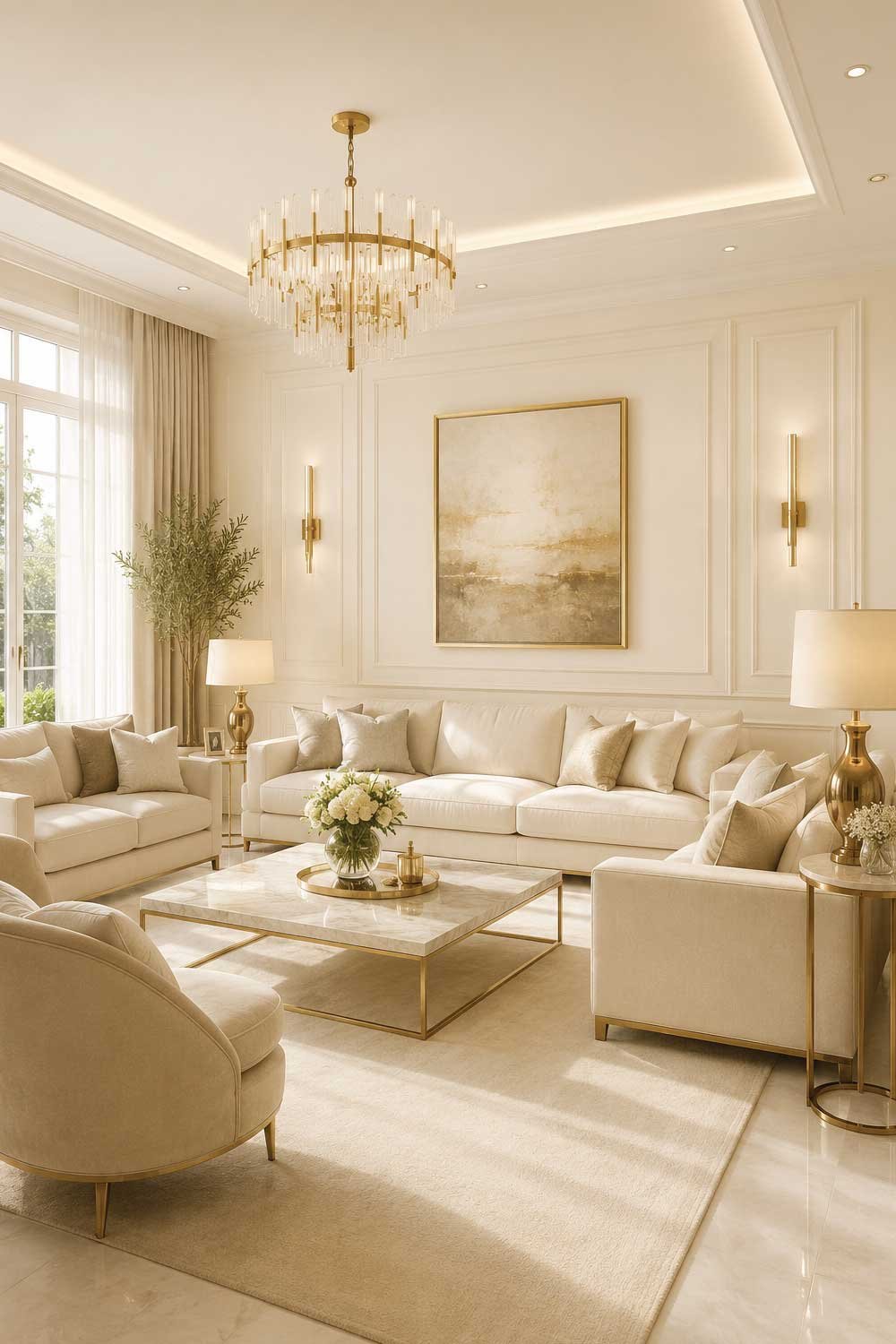 Cream White for Soft Luxury Interiors