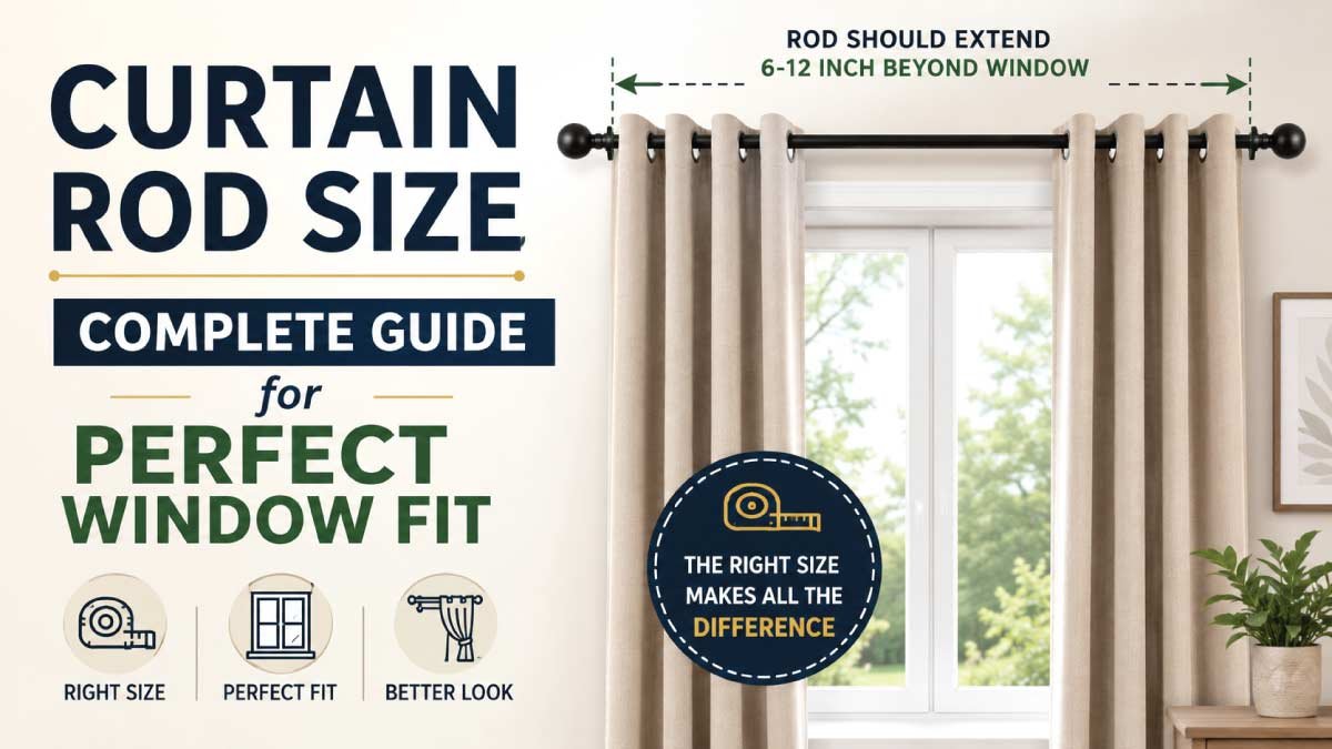 Curtain Rod Size