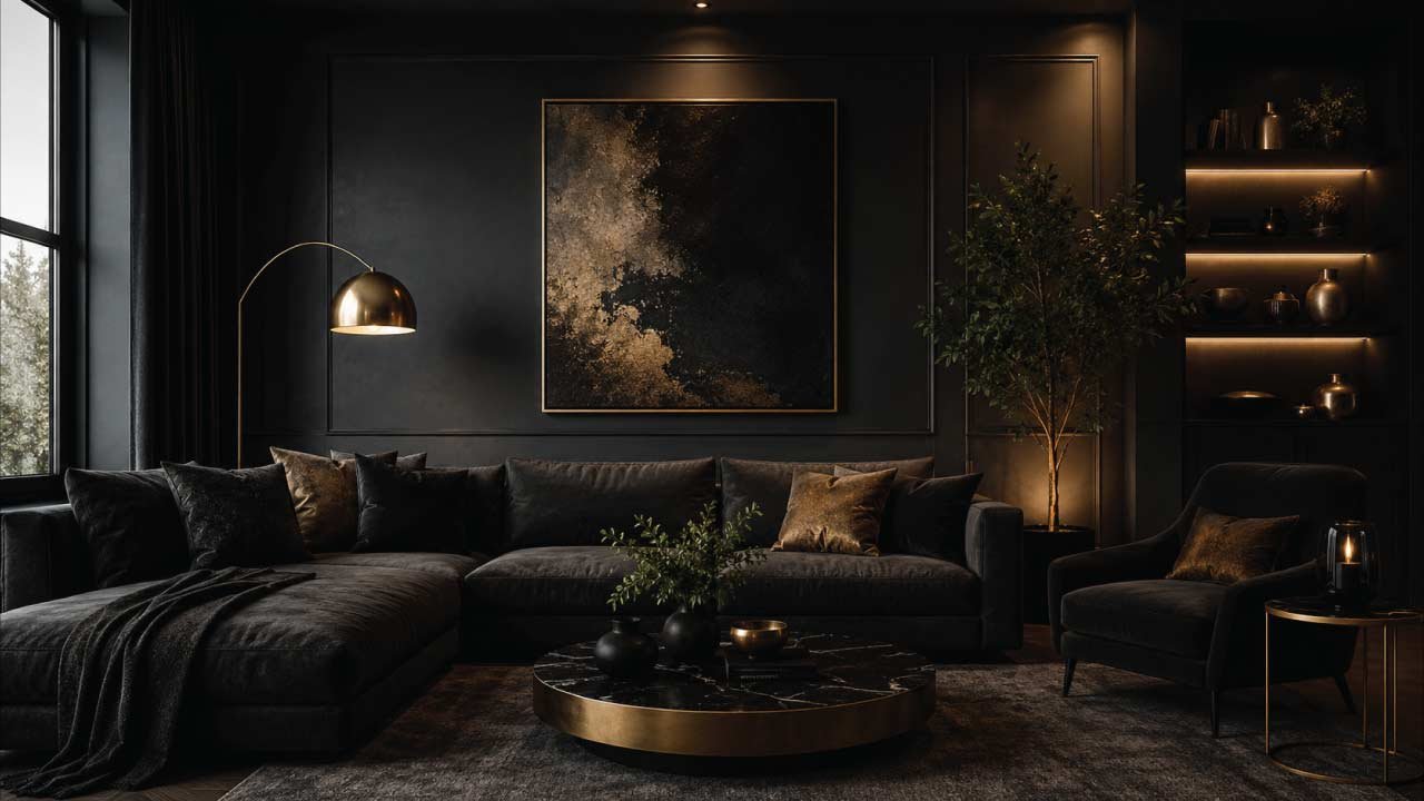 Dark Living Room Decor Ideas That Feel Luxurious
