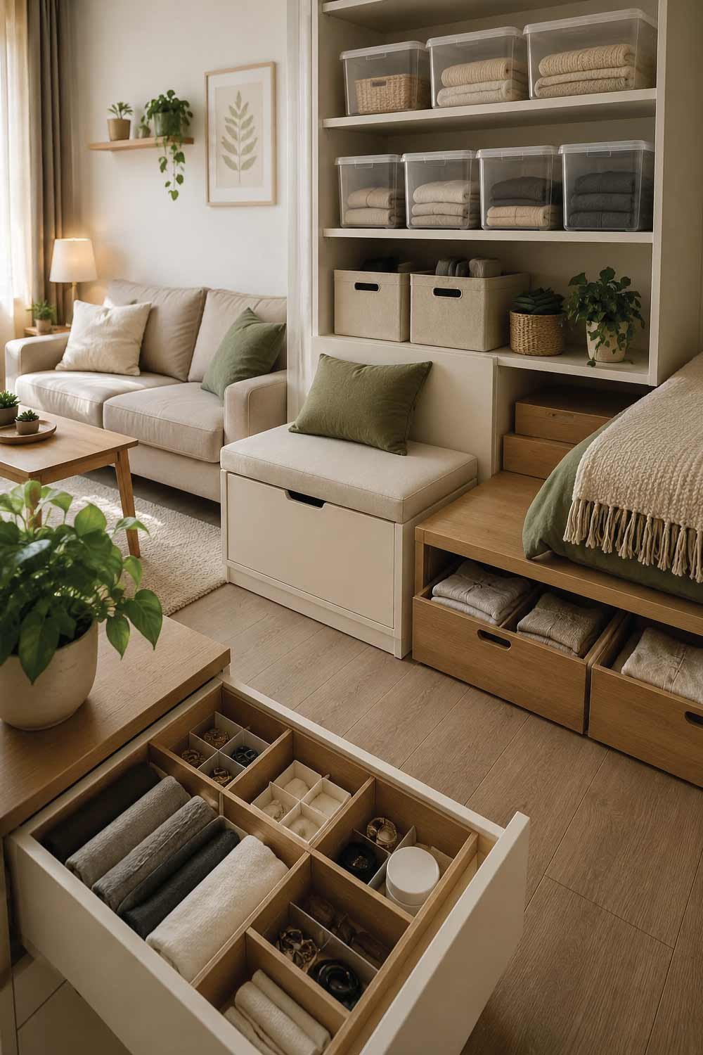 Declutter and Organize Strategically