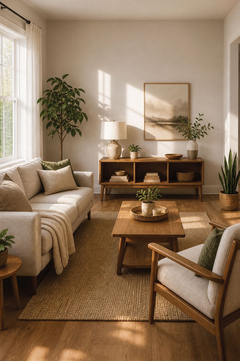 Declutter and Rearrange First