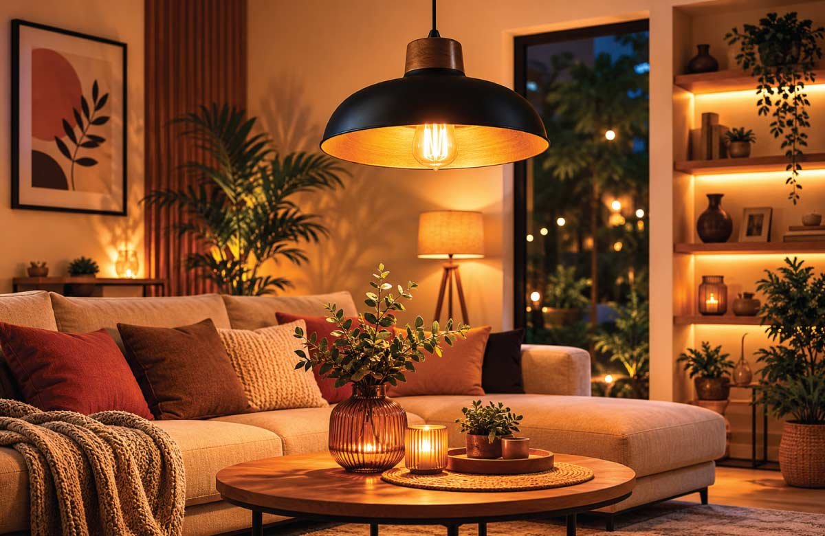 Dimmable Pendant Lamps for Cozy Overhead Lighting