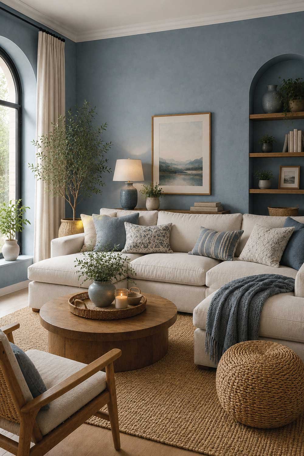 Dusty Blue for Calm Sophisticated Style
