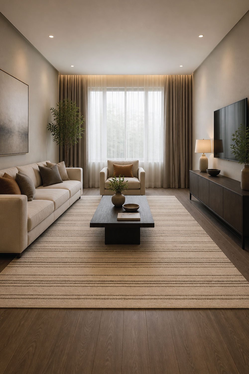 Flooring and Rug Placement