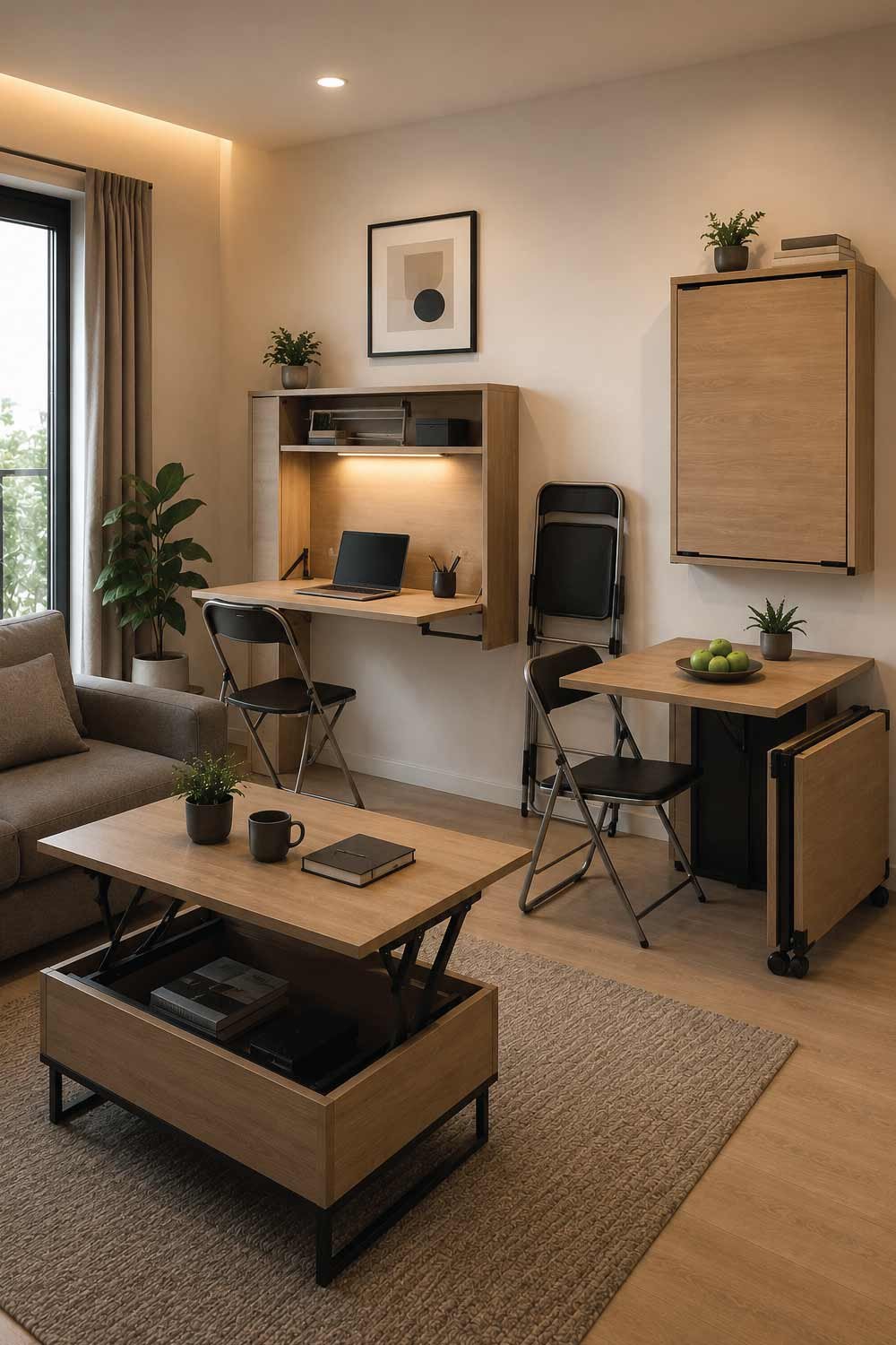 Foldable Furniture for Flexible Living
