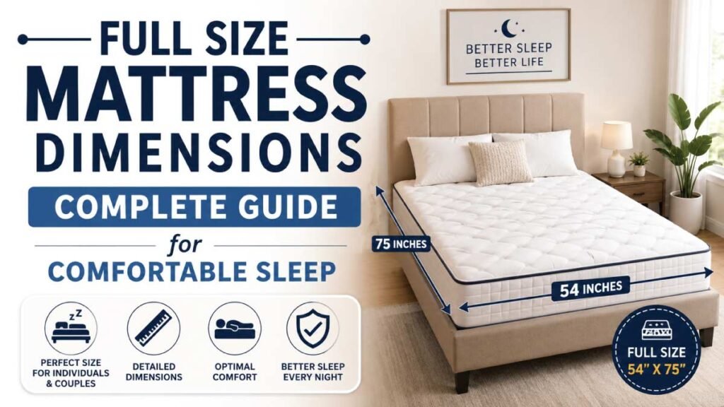 Full Size Mattress Dimensions