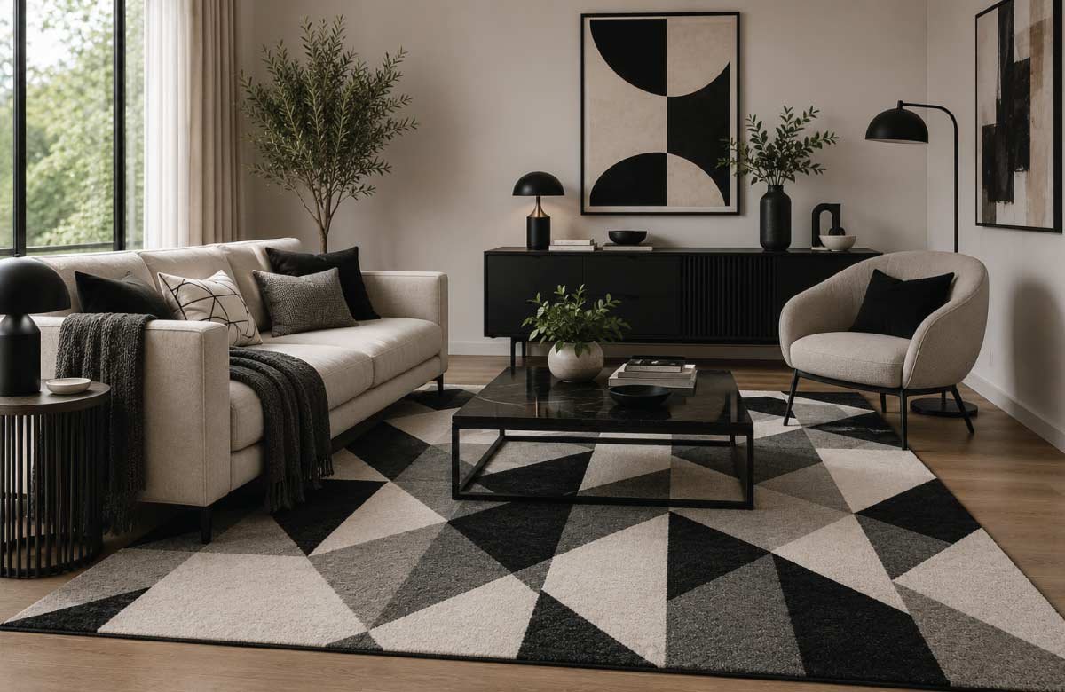 Geometric Pattern Rugs for Modern Style
