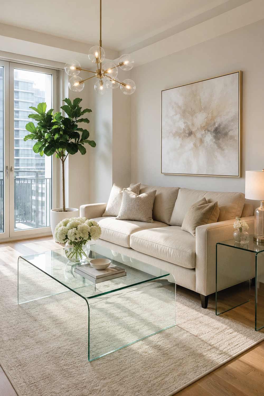 Glass Furniture for an Open Look