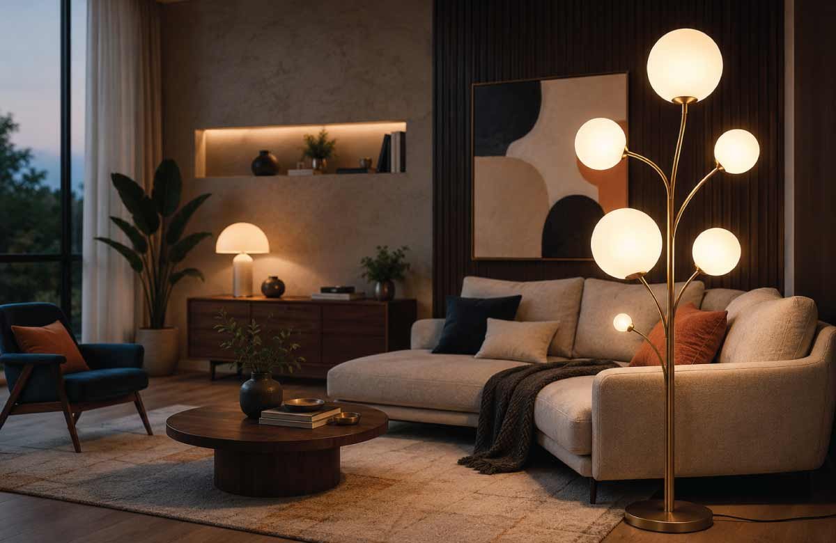 Globe Floor Lamp