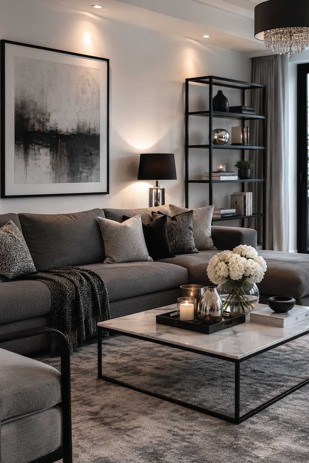 Gray, White & Black Modern Scheme