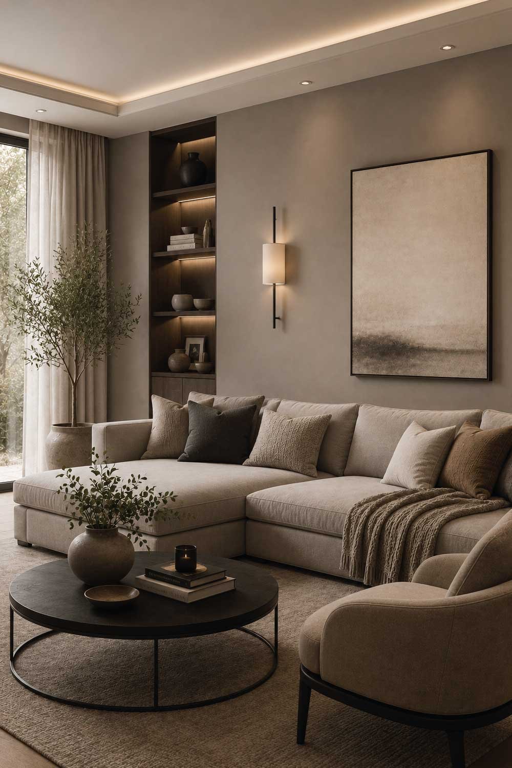 Greige (Gray + Beige) for Modern Elegance