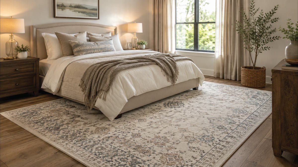 How to Choose the Right Area Rug for a Bedroom