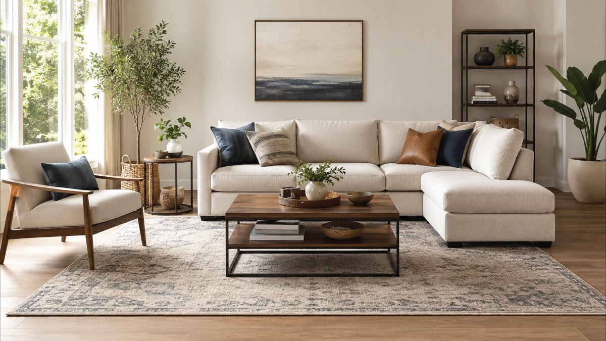 How to Choose the Right Rug Size for a Living Room: A Complete Guide