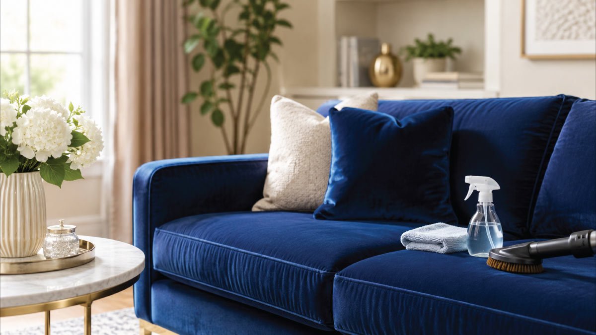 How to Clean Velvet Furniture Safely: A Complete Guide