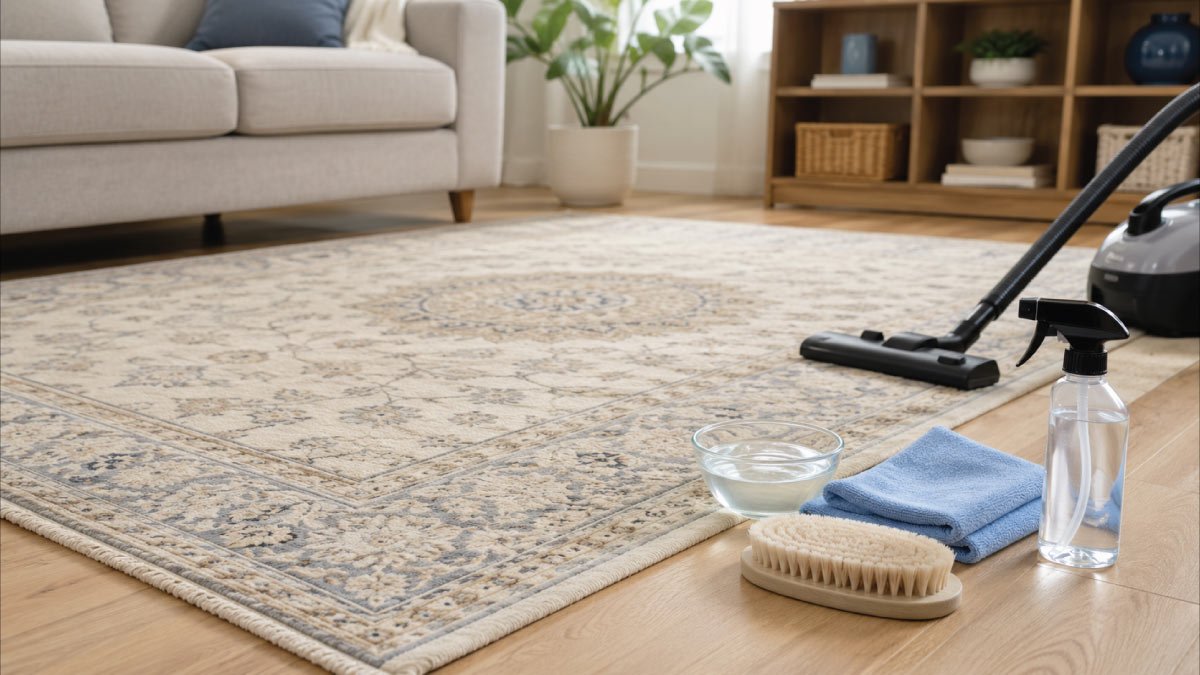 How to Clean a Rug Without Damaging It