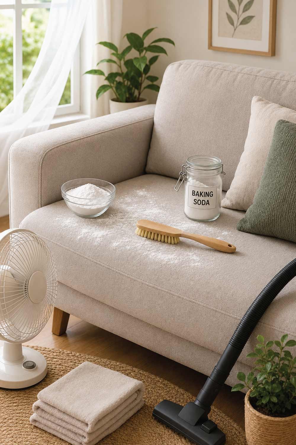 How to Remove Odors from Fabric Sofa Naturally