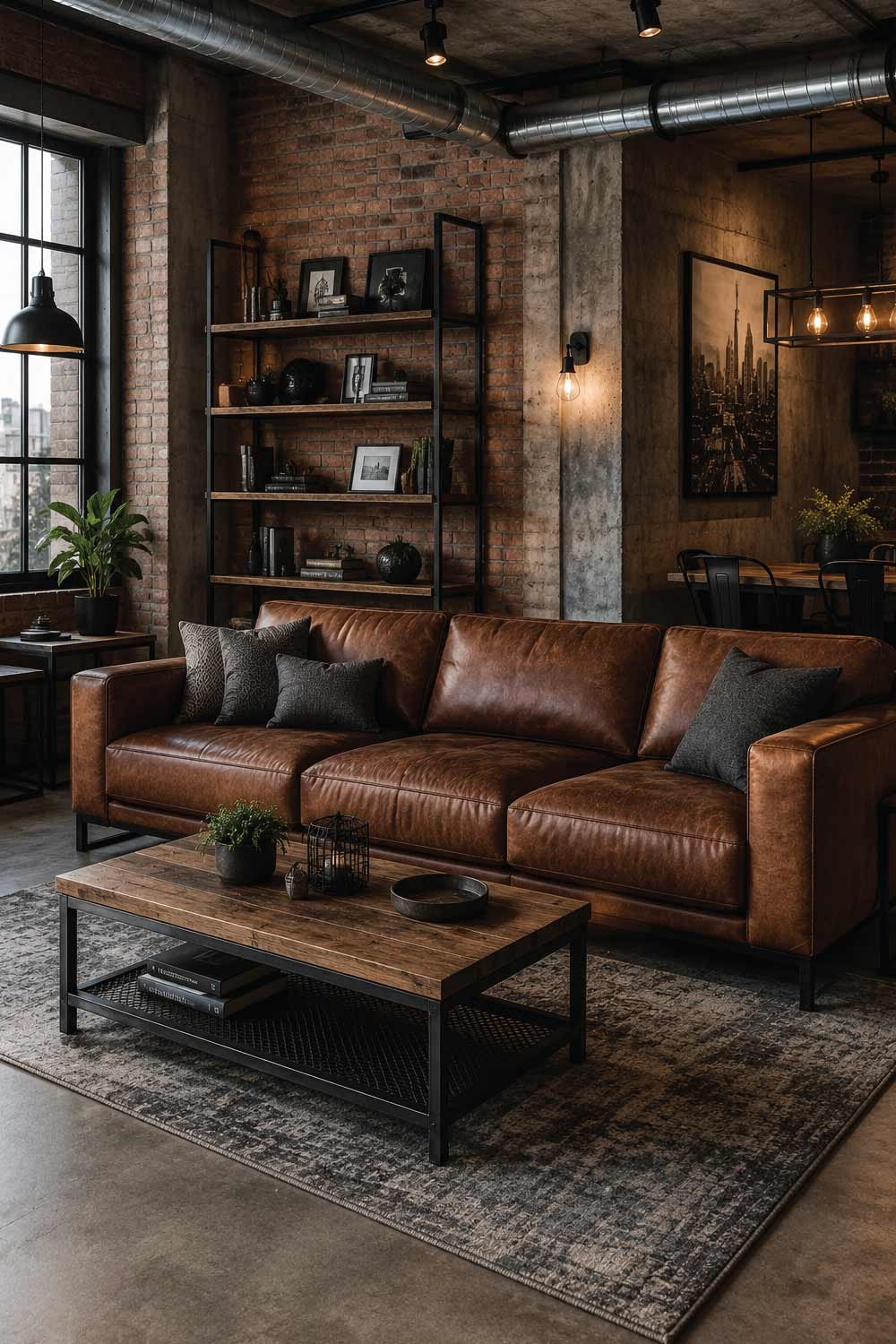 Industrial Modern Living Room Furniture
