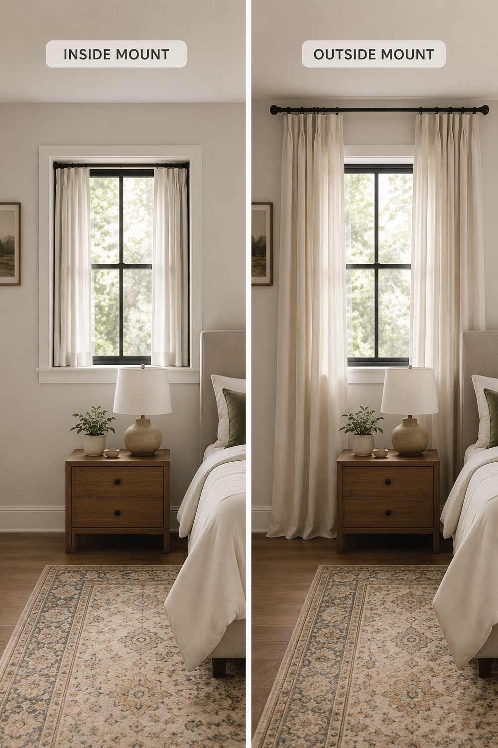 Inside Mount vs Outside Mount Impact