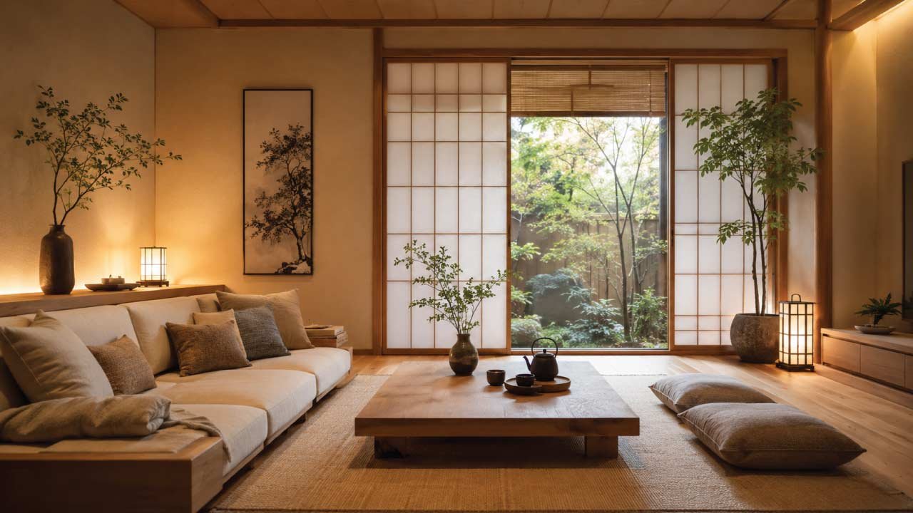 Japanese Inspired Aesthetic Living Room Ideas