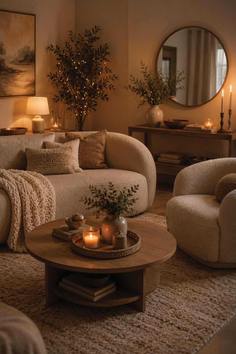 Keep Décor Soft and Rounded