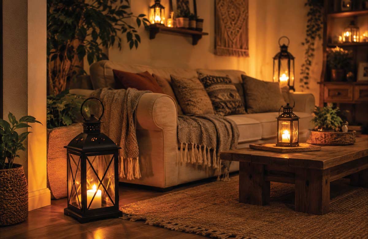 Lantern-Style Lamps for a Homely Touch
