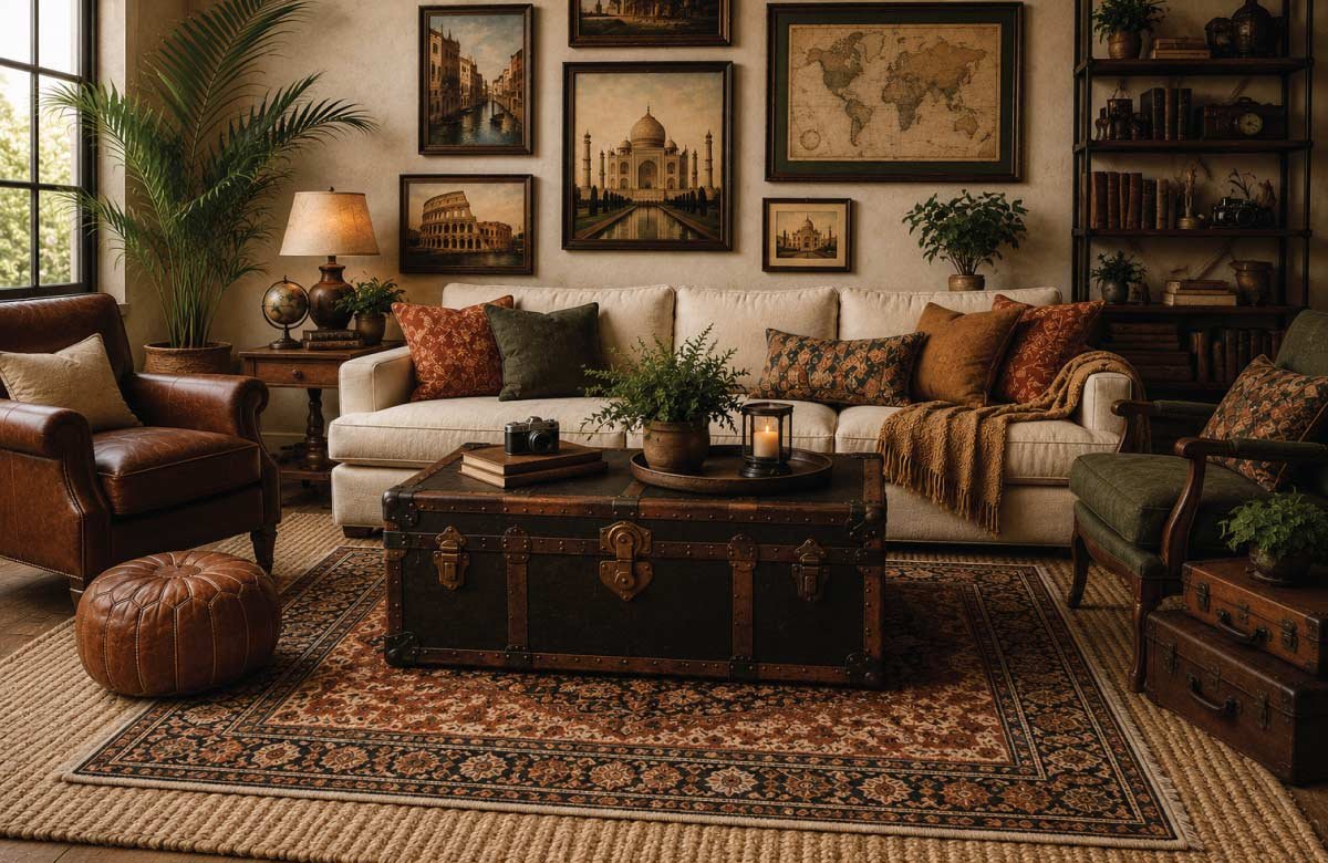 Layered Rug Styling for Depth