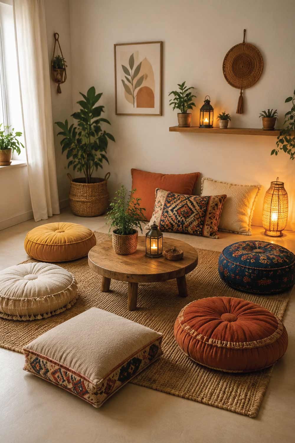 Low-Cost Floor Seating Furniture