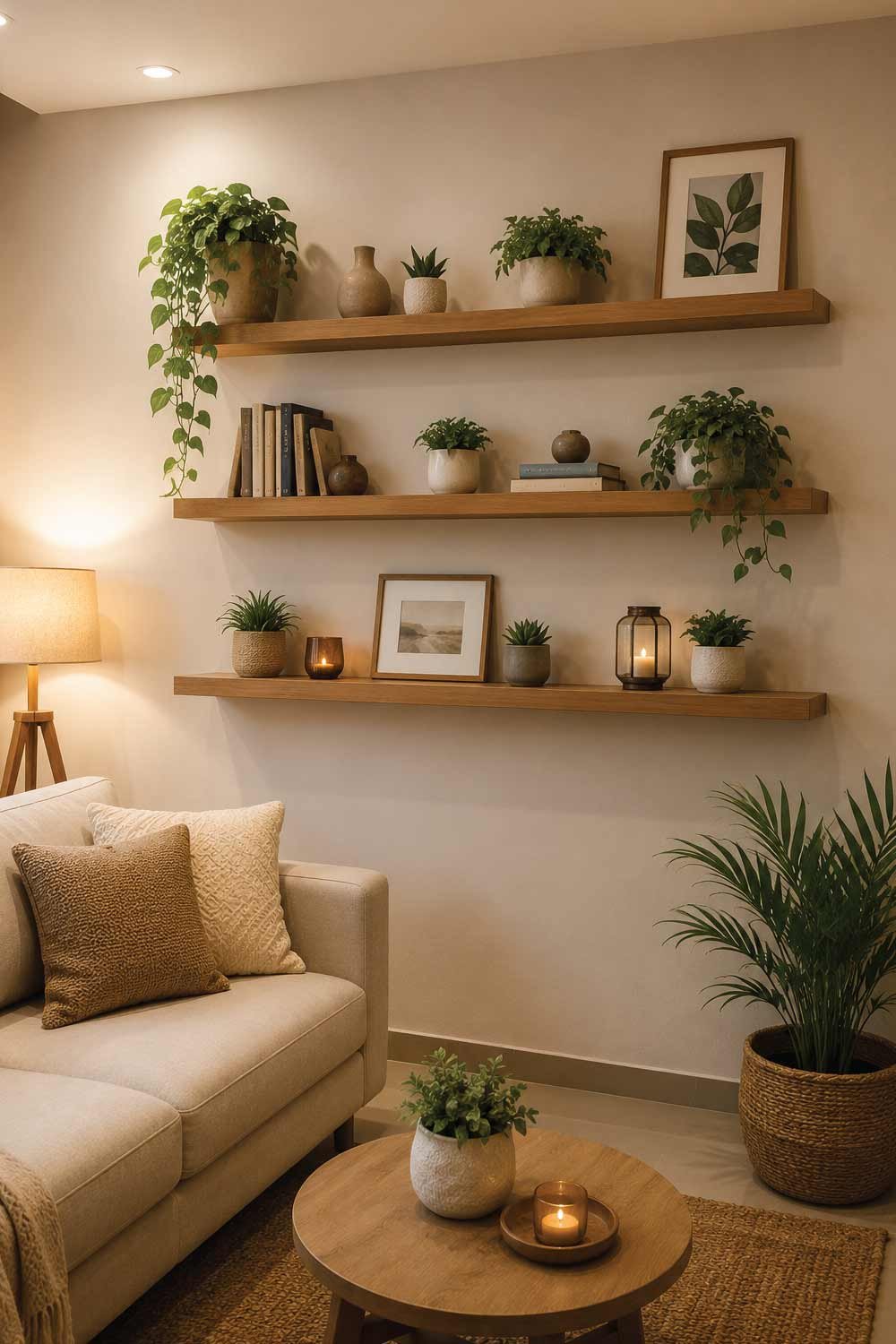 Low-Cost Wall Shelves for Storage and Decor