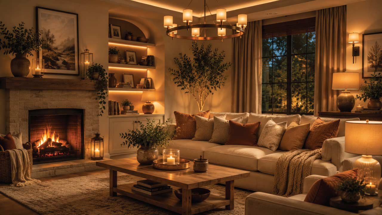 Luxury Living Room Lighting Ideas