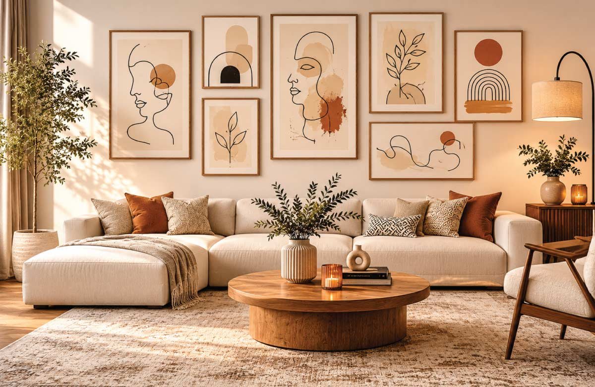 Minimalist Abstract Line Art