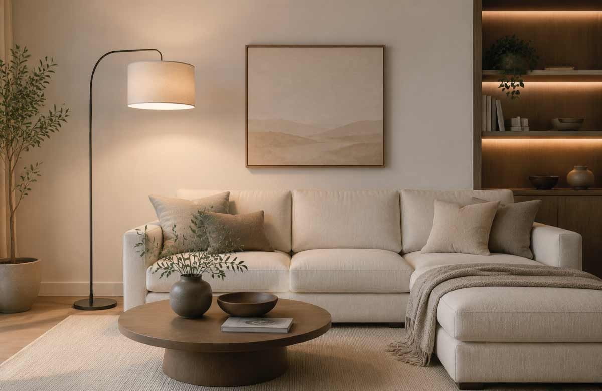 Minimalist Floor Lamps for Clean and Calm Spaces