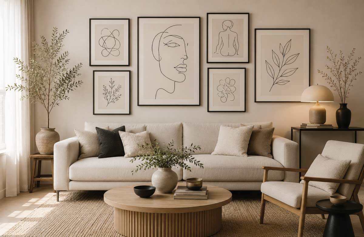 Minimalist Line Drawings