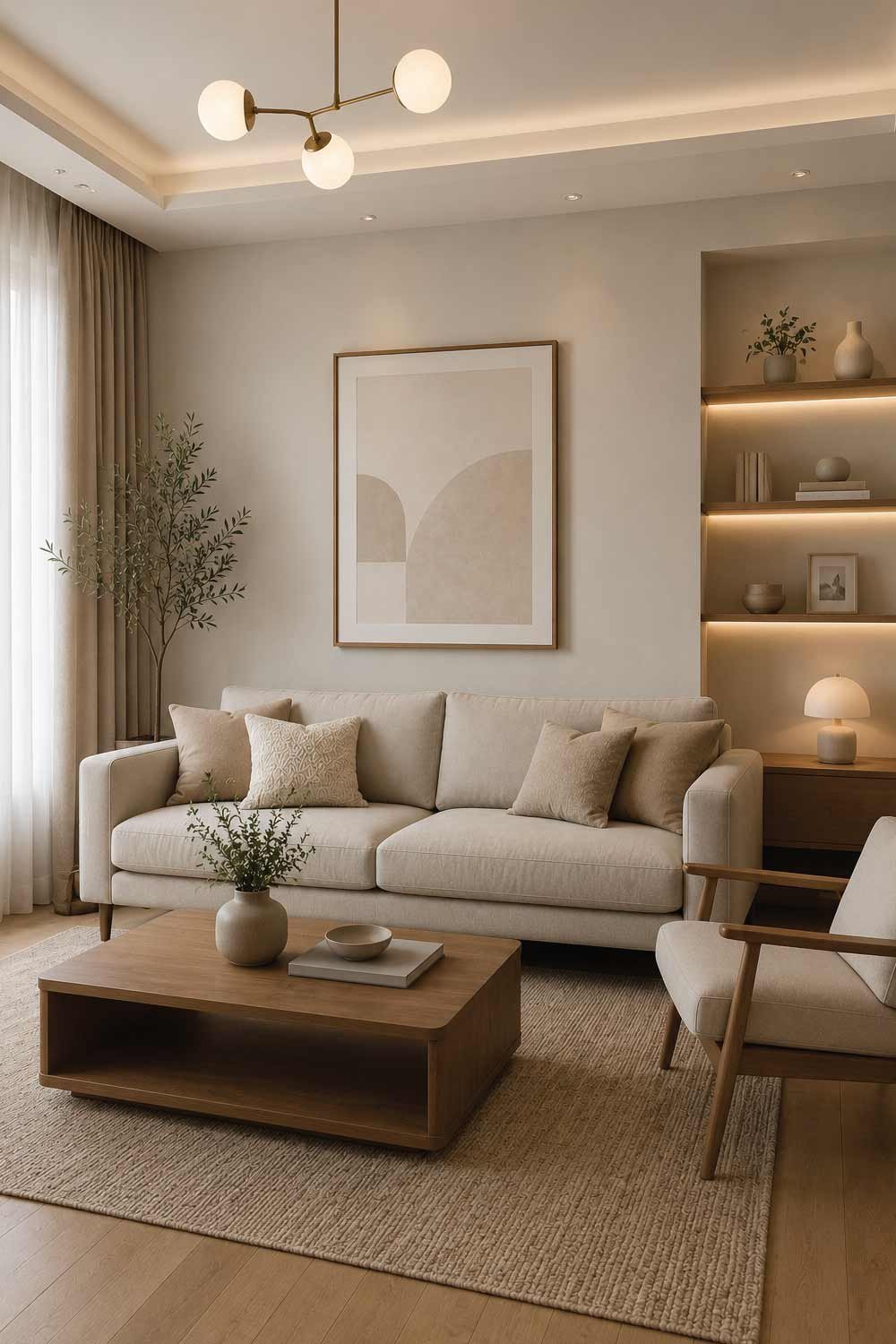 Minimalist Neutral Furniture Design