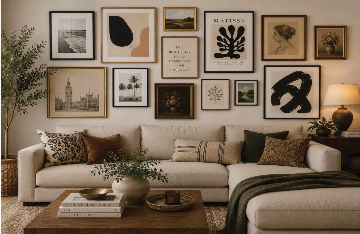 Mix Art Styles for an Eclectic Look