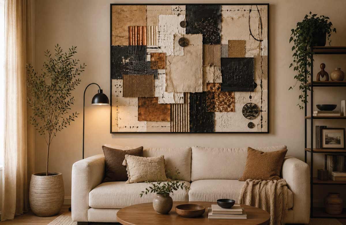 Mixed Media Collage Art