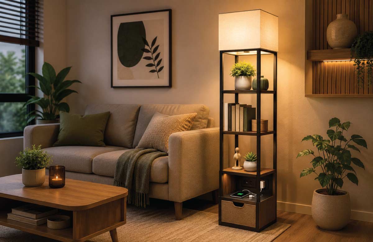 Multi-Functional Lamps with Storage