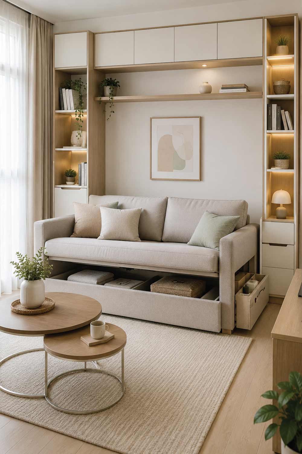Multifunctional Sofa and Storage Furniture