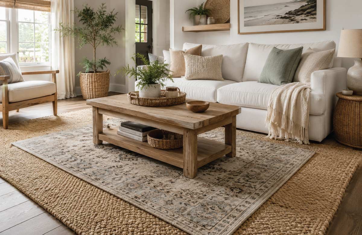 Natural Fiber Rugs (Jute, Sisal, Seagrass)