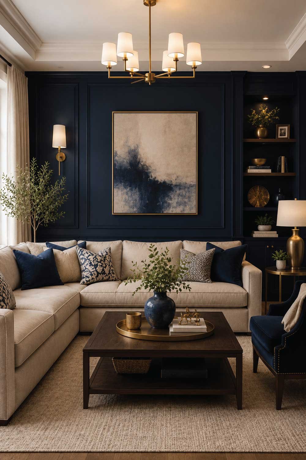 Navy Blue for Bold Designer Statement